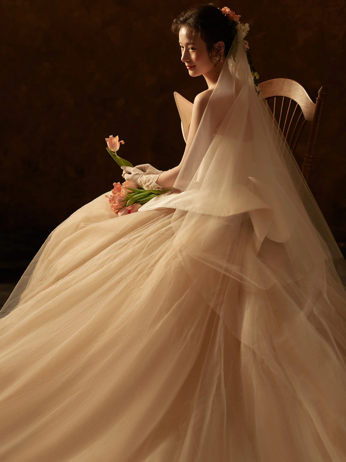 轻复古油画风婚纱照 极致经典