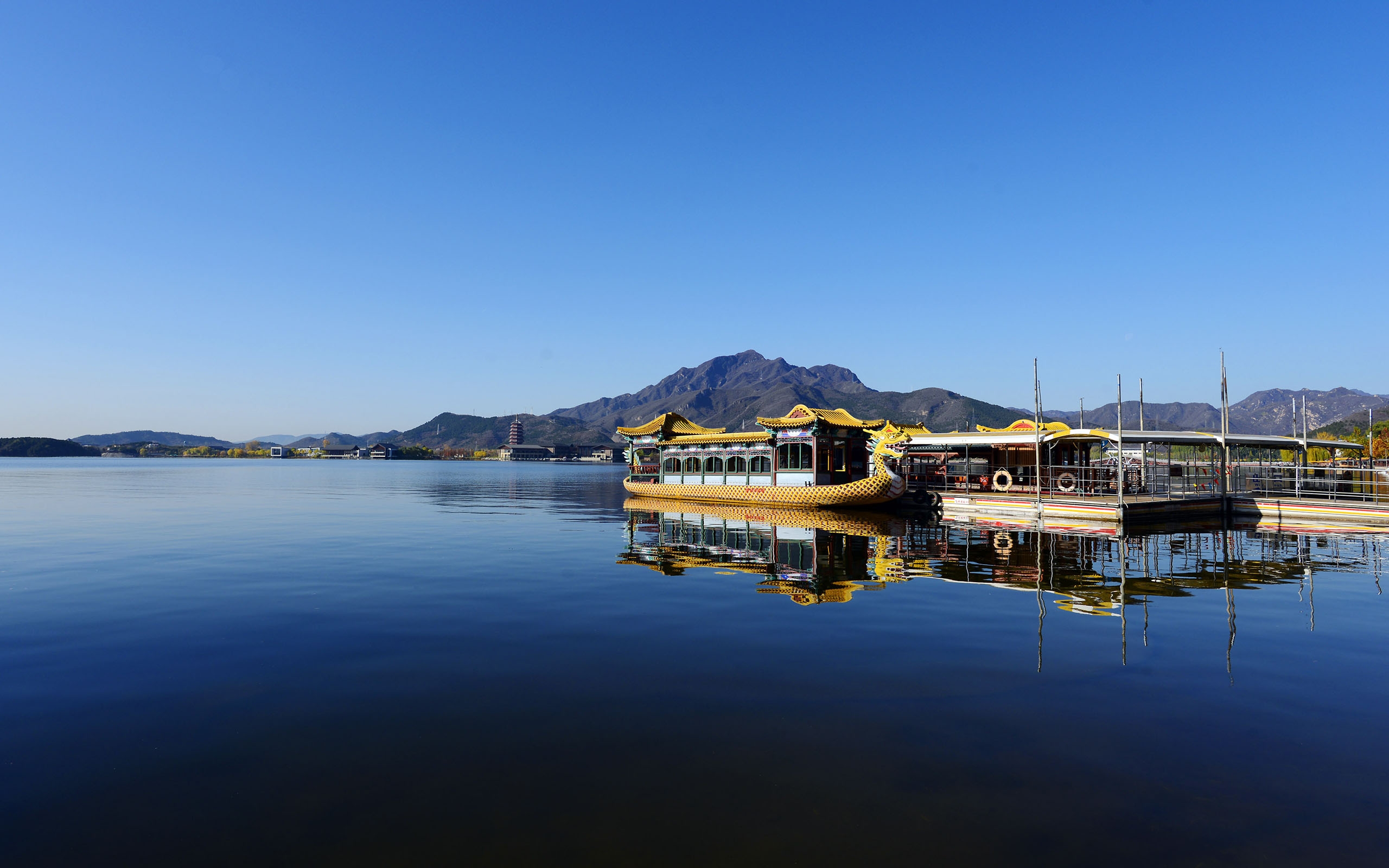 清新,迷人,养眼的雁栖湖风景