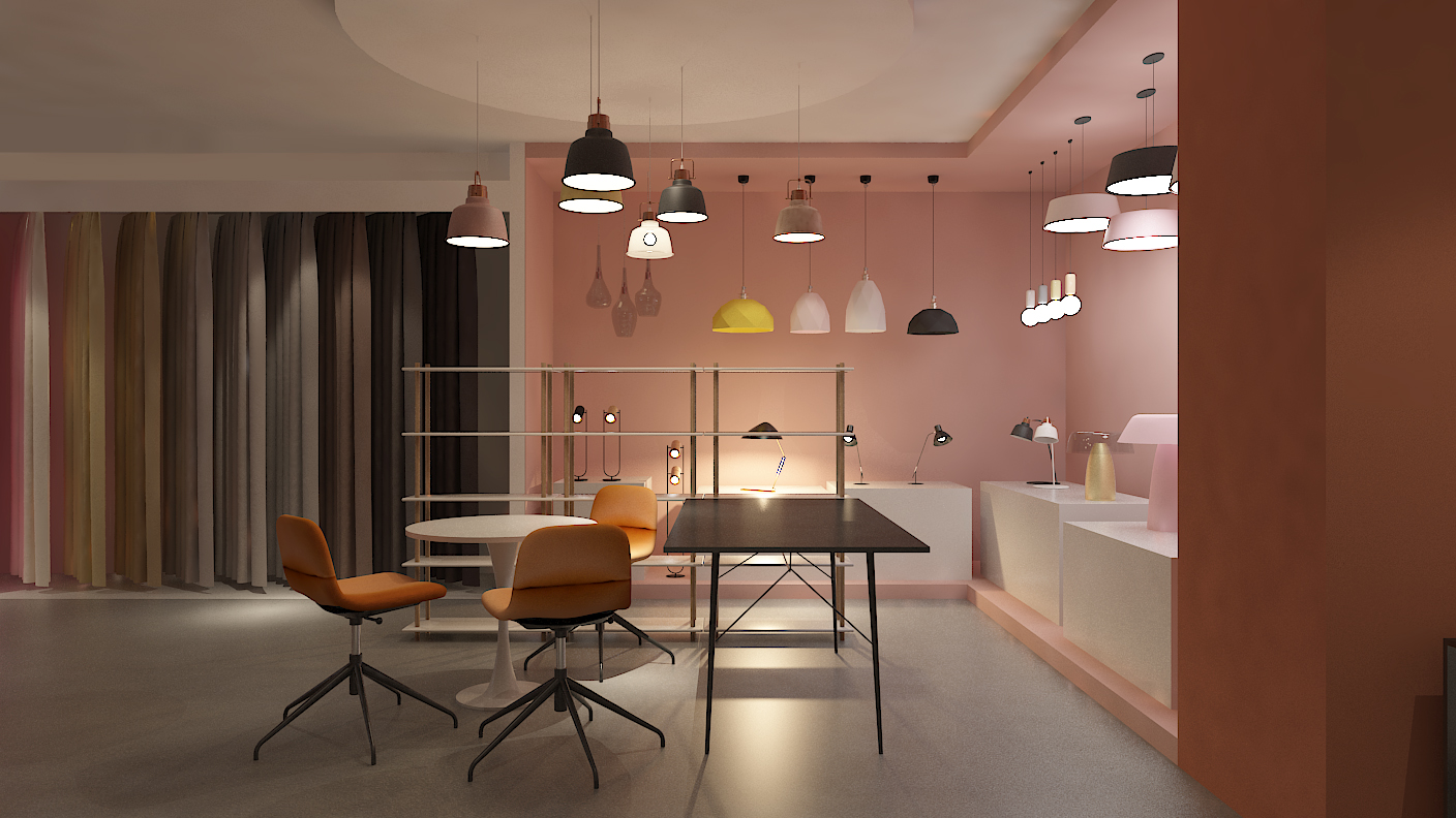 gotta艺术软装店面展示效果图