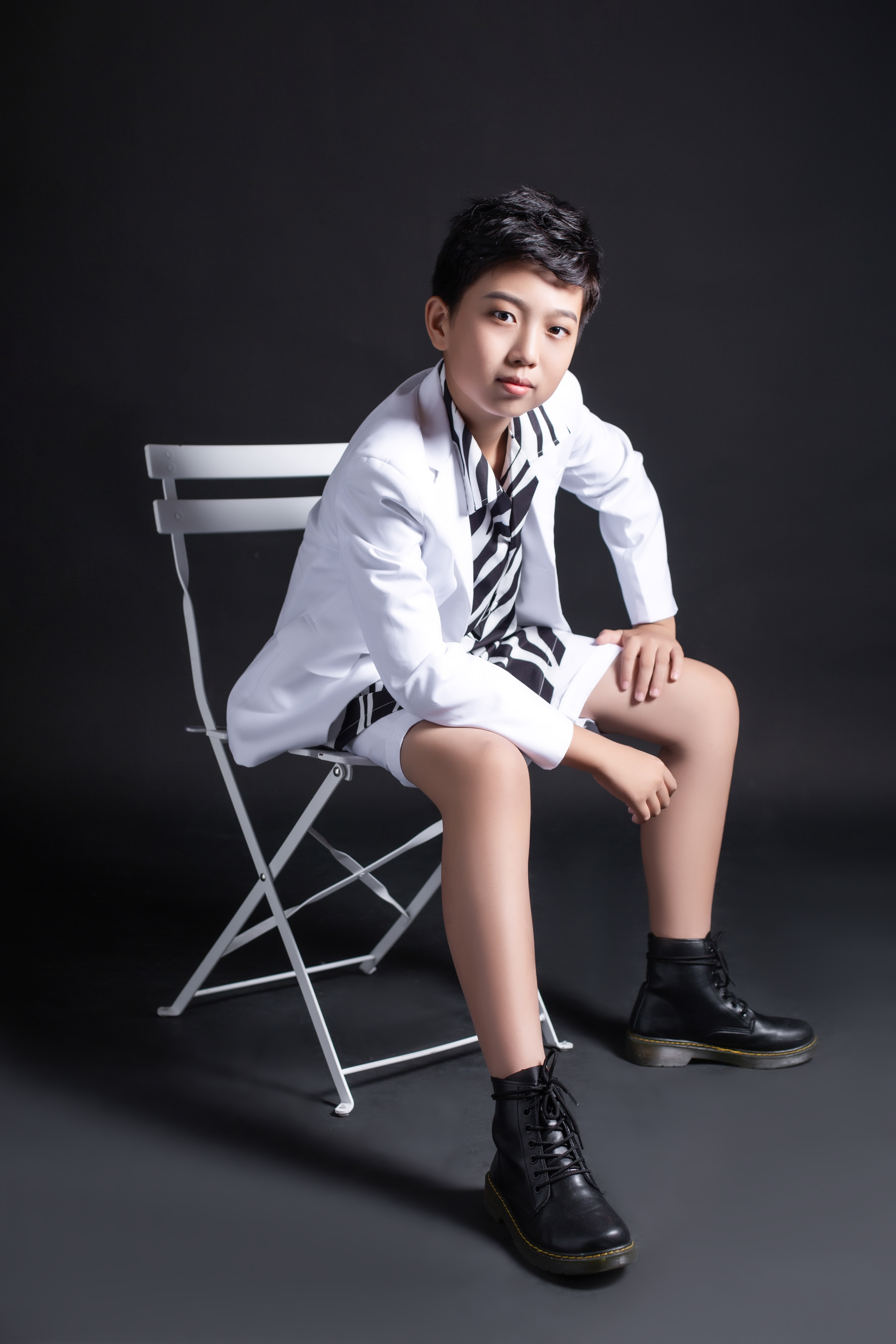 搏语童音少儿声乐小童星李禹辰近照小帅哥曝光