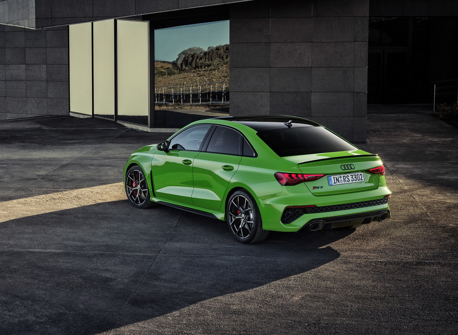 2022款奥迪rs 3 sedan 欧洲版