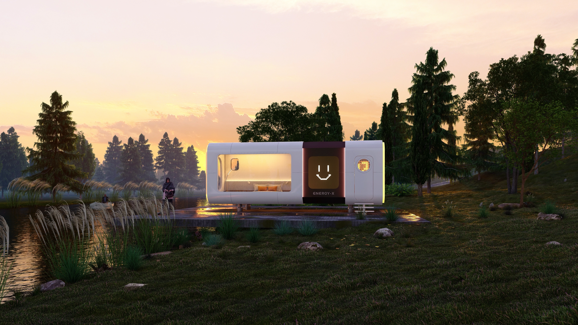 原力舱,智能可移动太空舱房屋