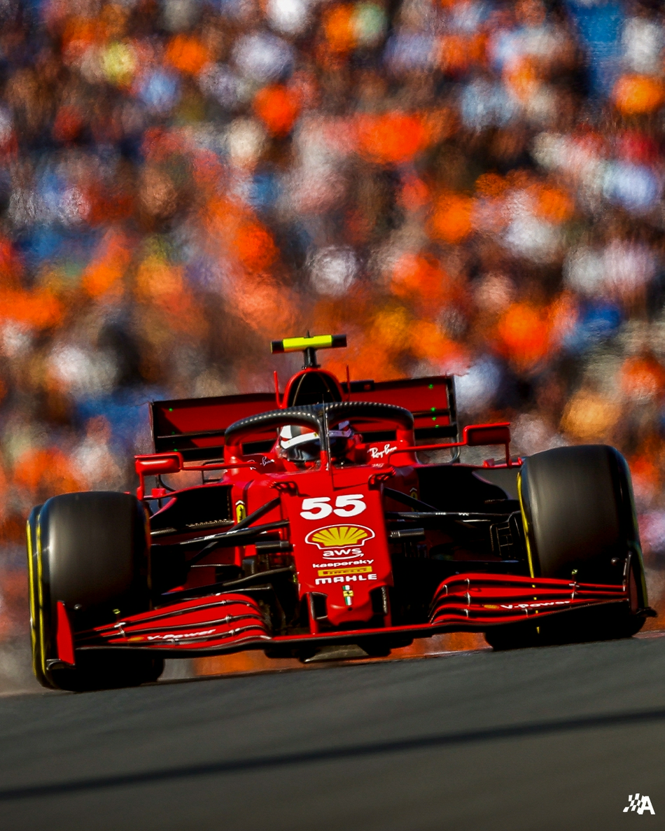 奔驰的赛车 2021年f1荷兰大奖赛