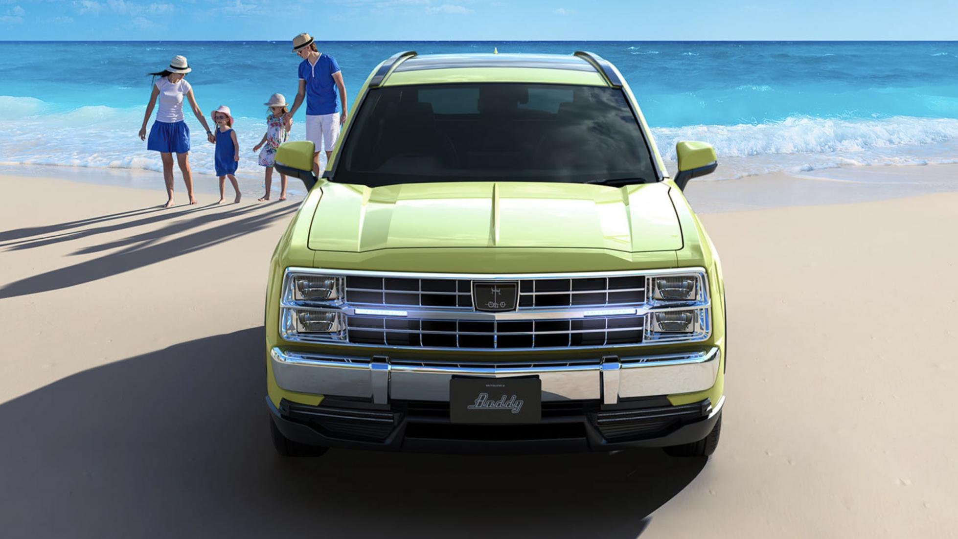 光冈首款suv buddy外观官图发布