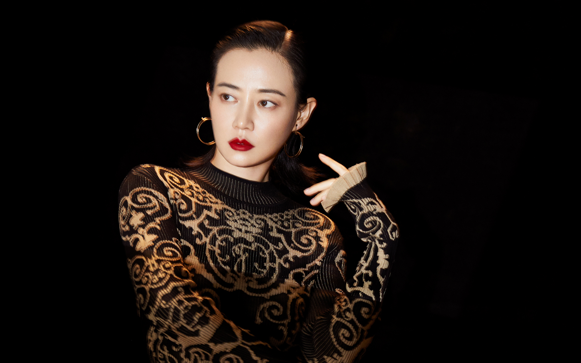 高清无水印,美女演员谭卓桌面壁纸下载(9张)