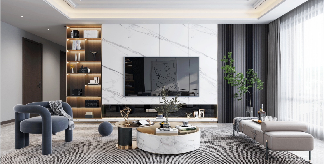 海格家居全屋定制现代风格装修效果图