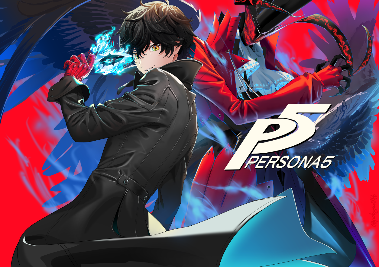 他把青春的样子画进了二次元插画壁纸中去,让人看到了美好和希望