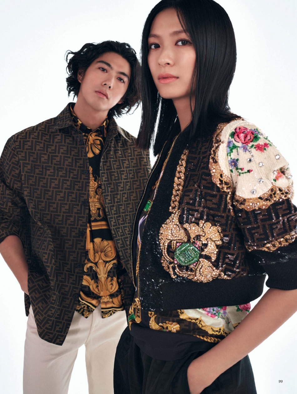 组图:贺来贤人荣仓奈奈登《bazaar》时隔8年婚后首次合作