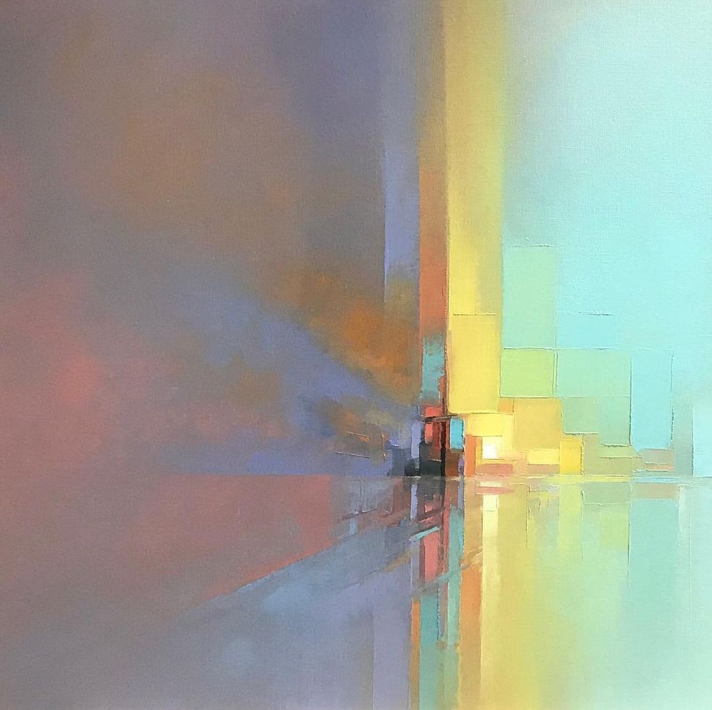 jason anderson:油画世界里的城市缩影