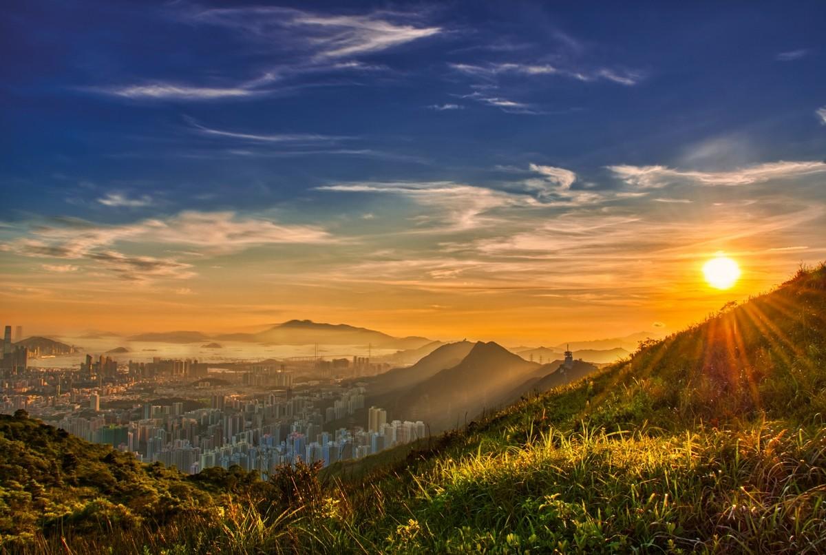 香港飞鹅山风光
