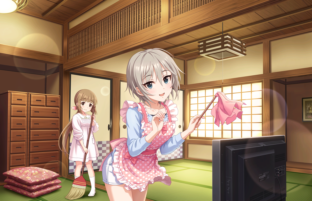 精选《偶像大师灰姑娘女孩》安娜史塔西亚的高清插画卡片,收了吧