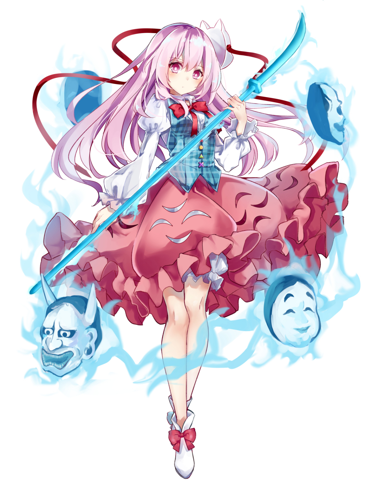 日本二次元动漫《东方project》中精明的"古明地恋"的插画壁纸