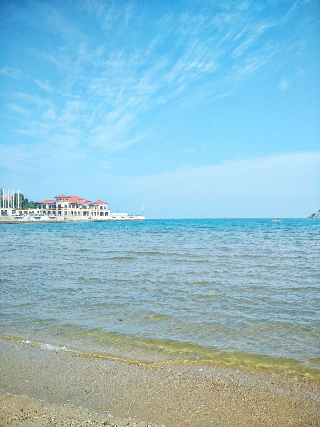 最美威海丨半月湾海水浴场