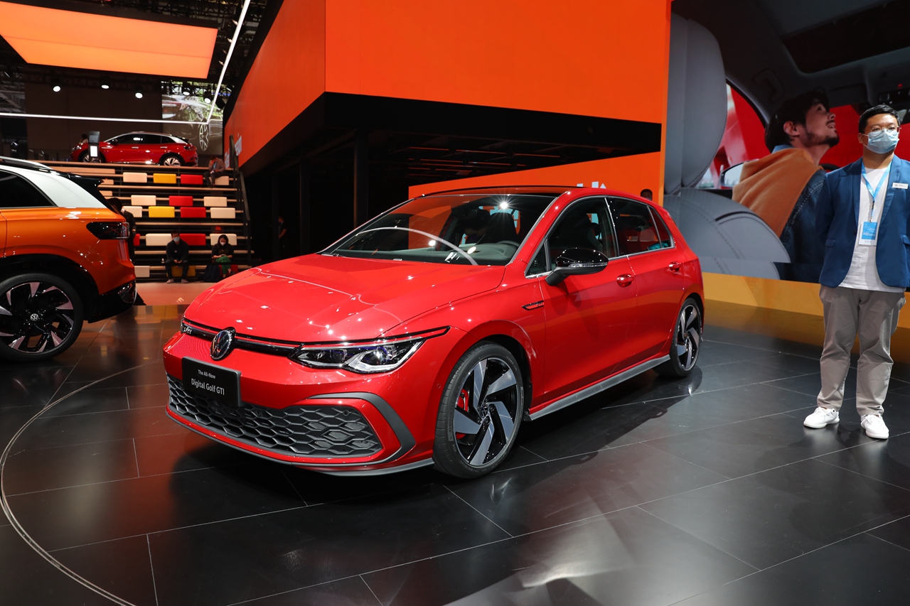 2021上海车展实拍:高尔夫gti