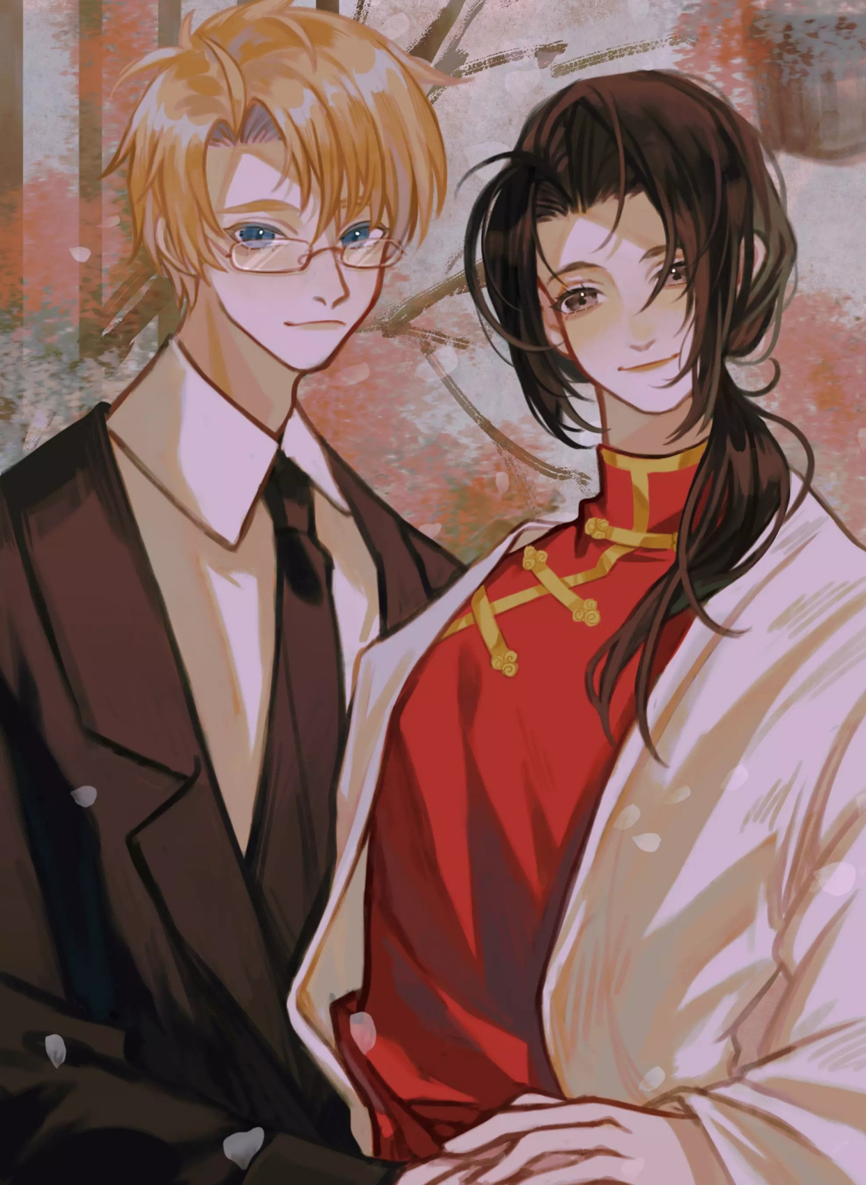 黑塔利亚组合图搬运:金钱组