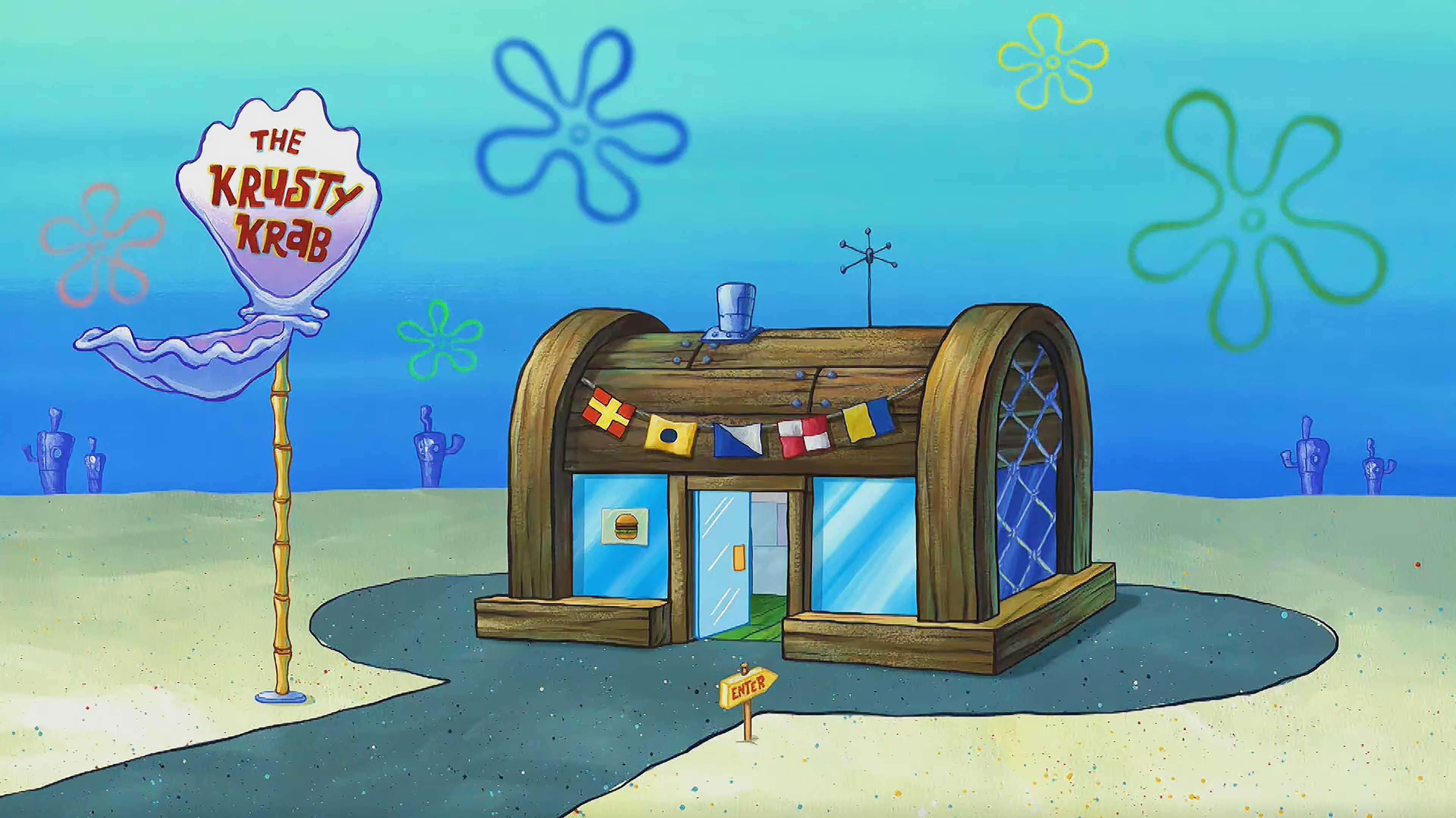 海绵宝宝场景电脑壁纸