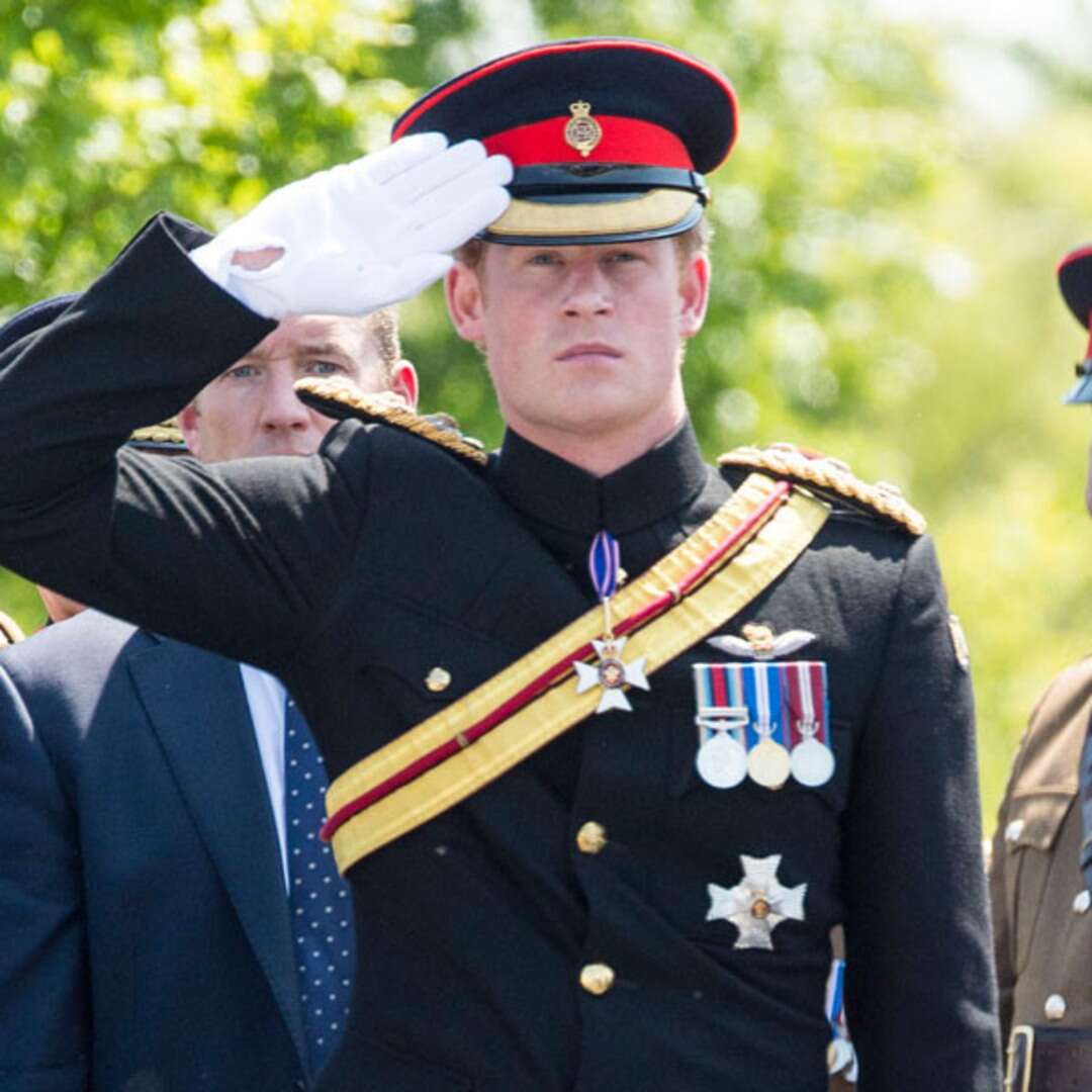 英国哈里王子戎装照