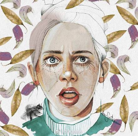 一组创意人物头像插画分享!