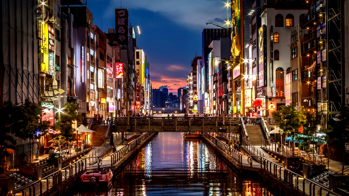 日本街头风景壁纸图片