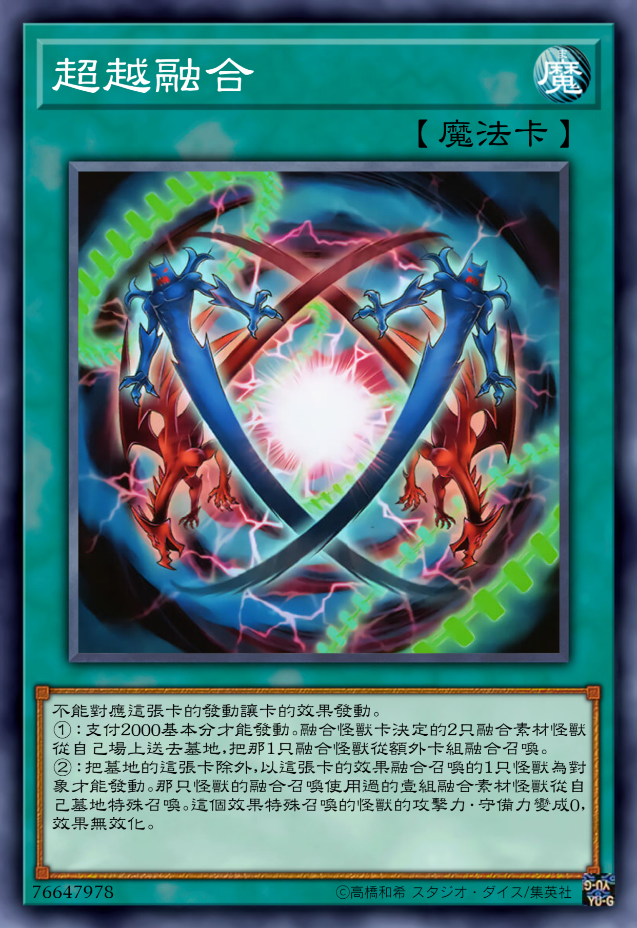 游戏王高清卡图系列-融合篇