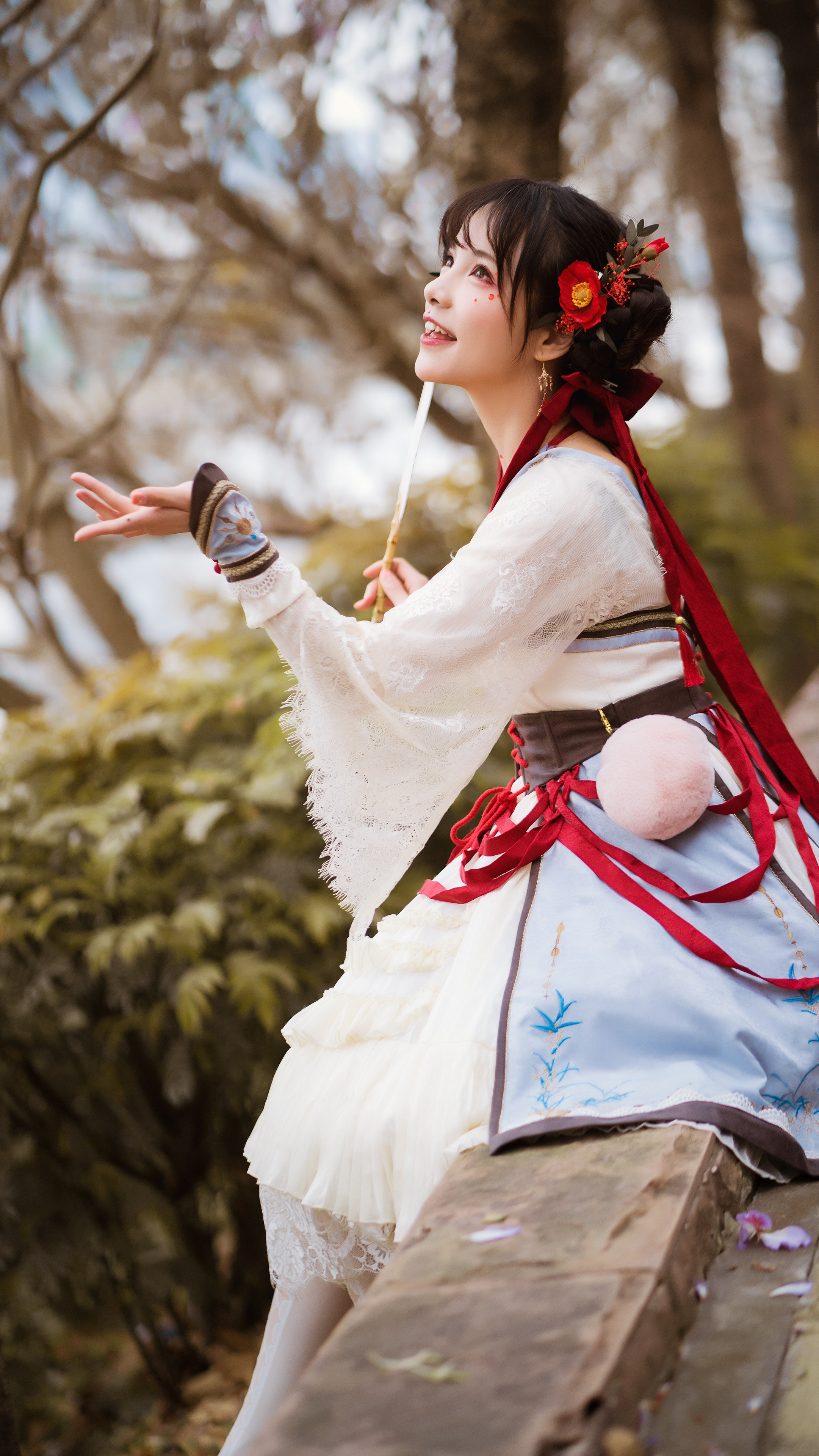 谢安然的中国风洛丽塔写真