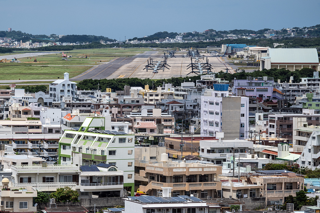 日本冲绳 美军基地图片