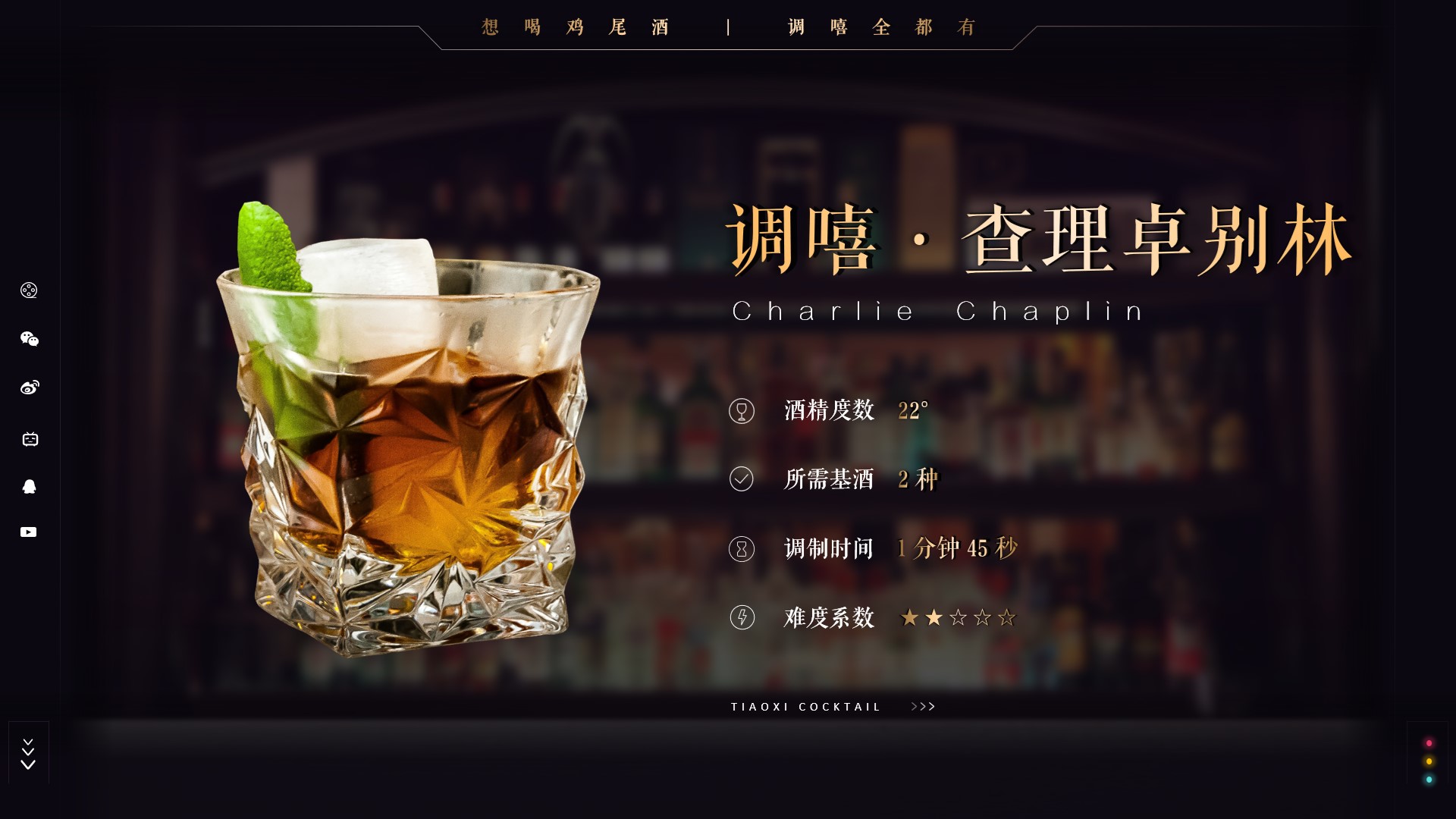 「调嘻鸡尾酒」第101集 - 查理卓别林