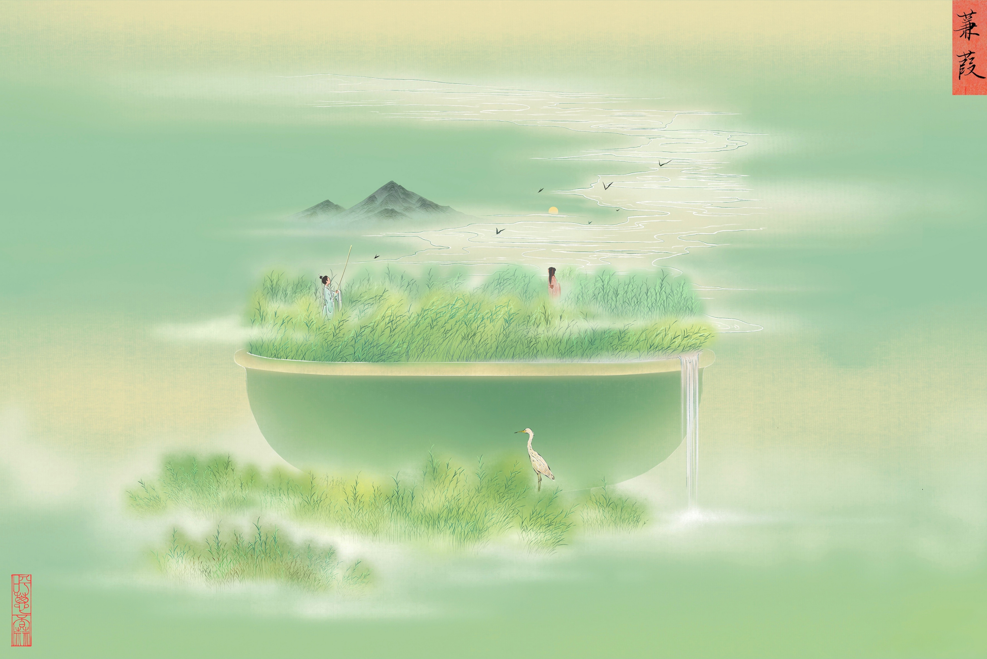 高清古风桌面壁纸,这也太美了吧