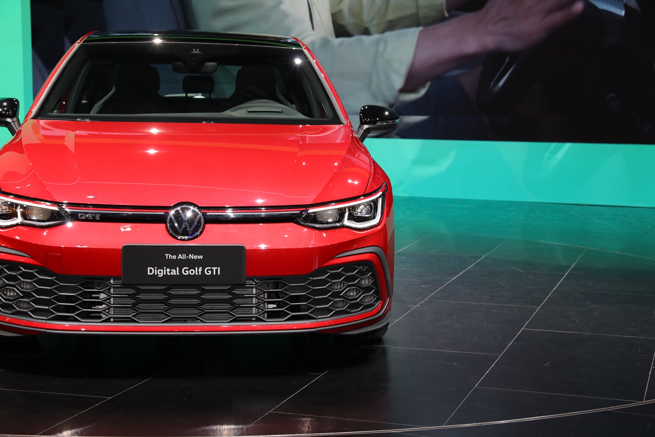 2021上海车展实拍:高尔夫gti