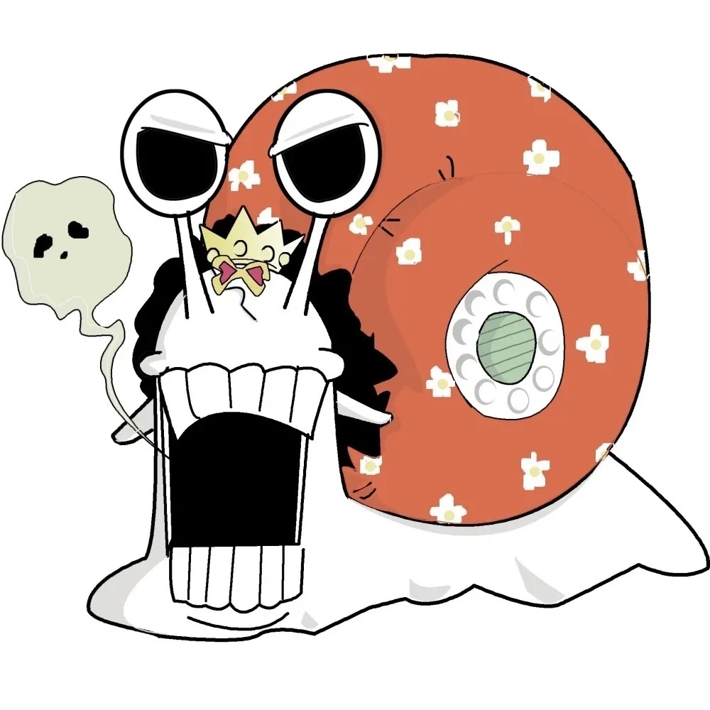 海贼王:变成小蜗牛的海贼王,你还认识谁?