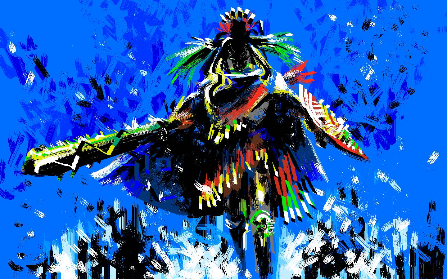 fgo美图壁纸——羽蛇神 魁札尔·科亚特尔