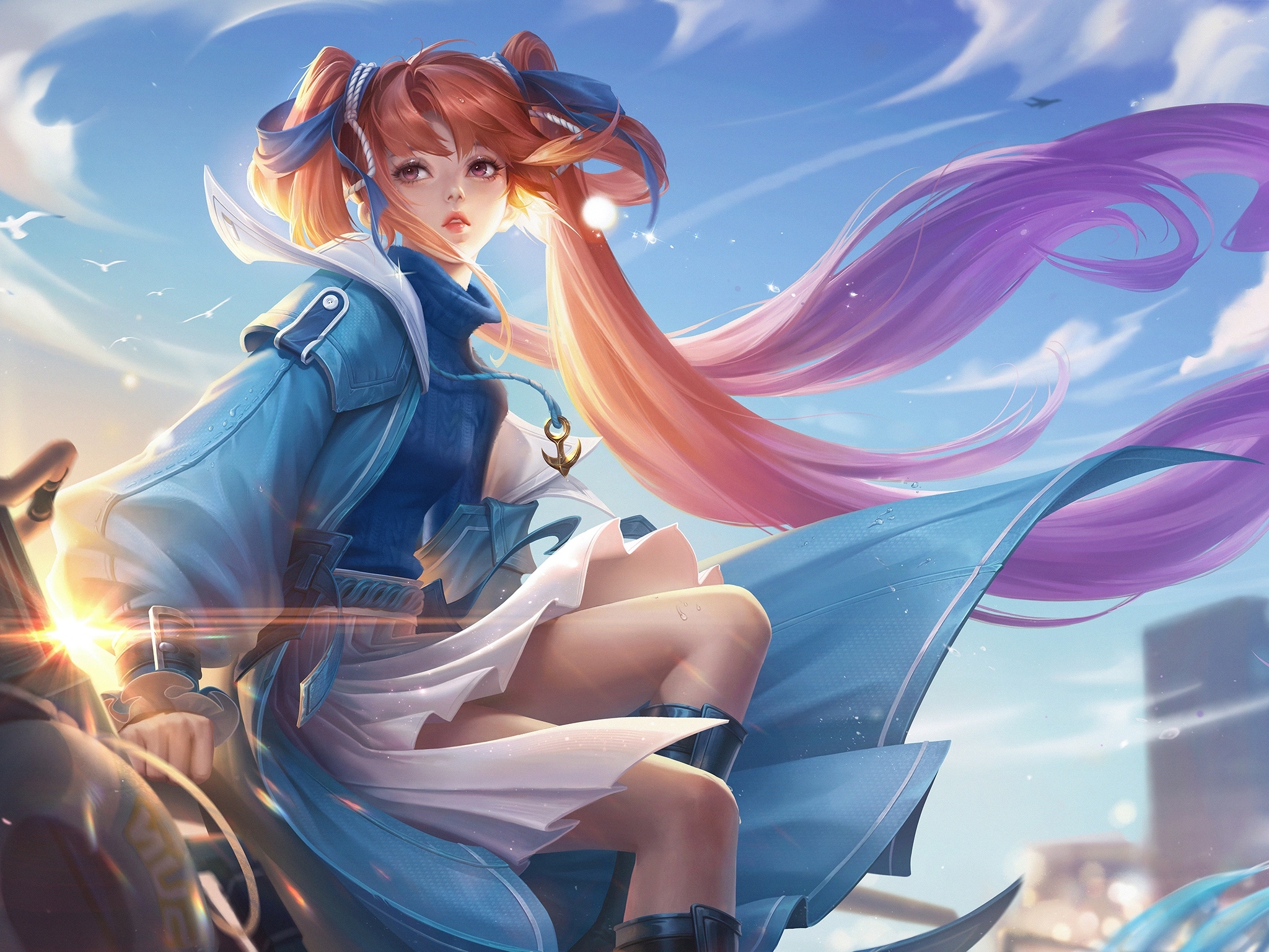 王者荣耀美女英雄ipad air壁纸