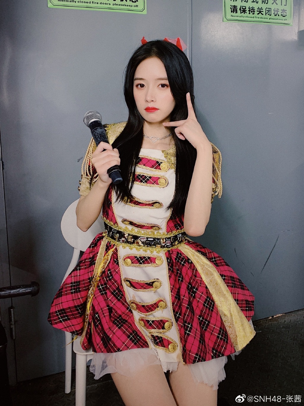 偶像女团snh48成员张茜迷人美照欣赏真好看