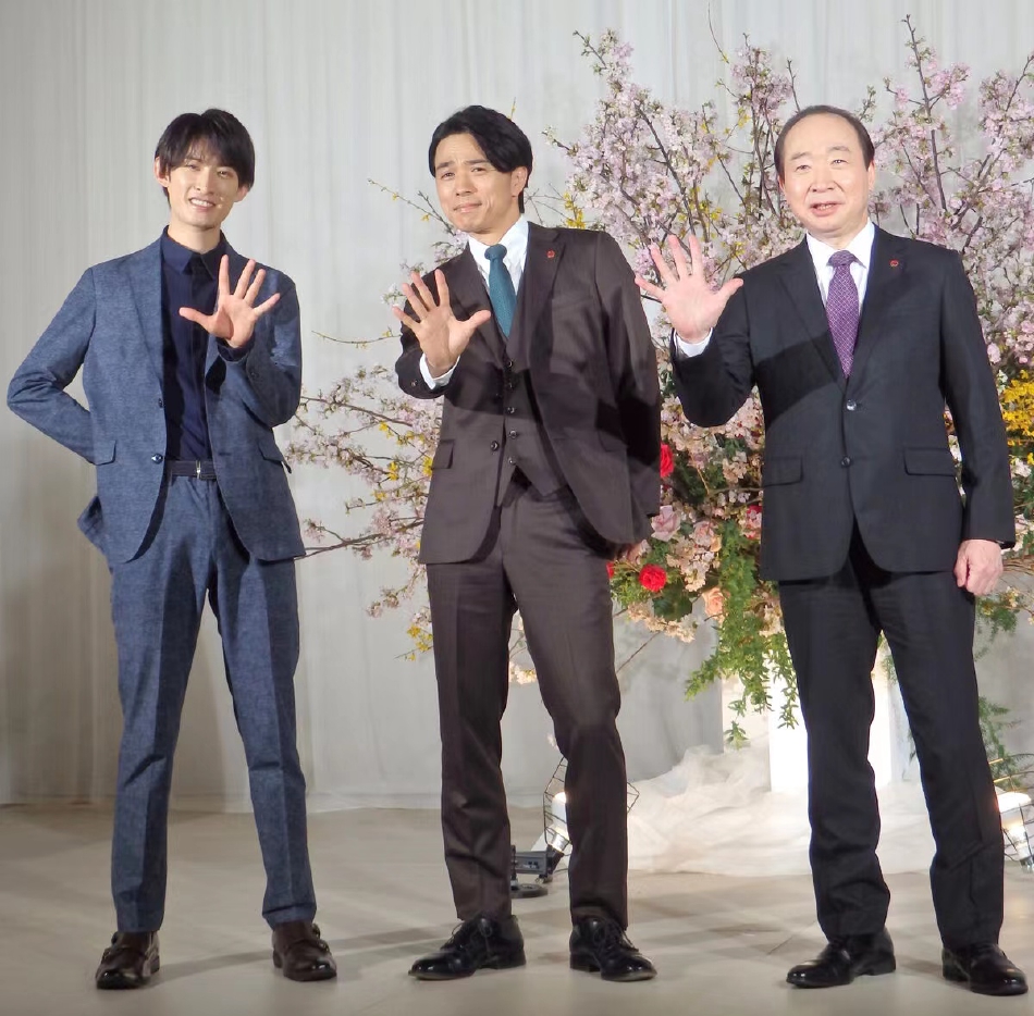 组图:井之原快彦主演《特搜9》举行采访会 向井康二出席