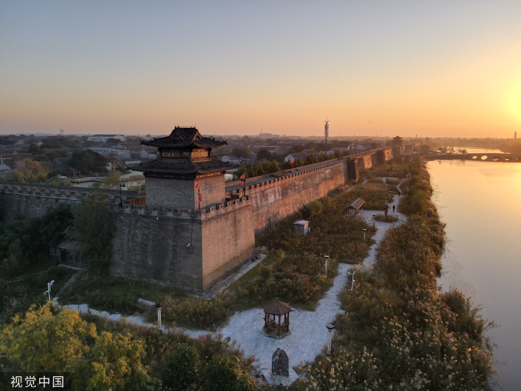 河北邯郸:5a级景区广府古城景色秀丽