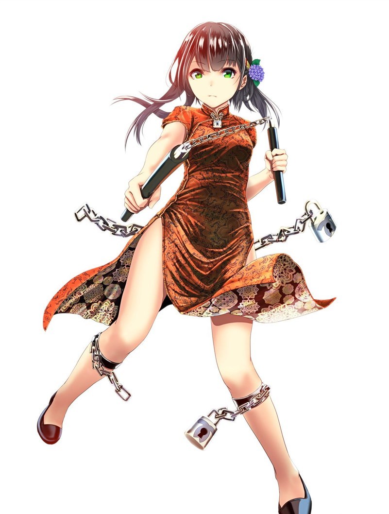 媚而不妖,放而不荡的二次元动漫壁纸(旗袍风)