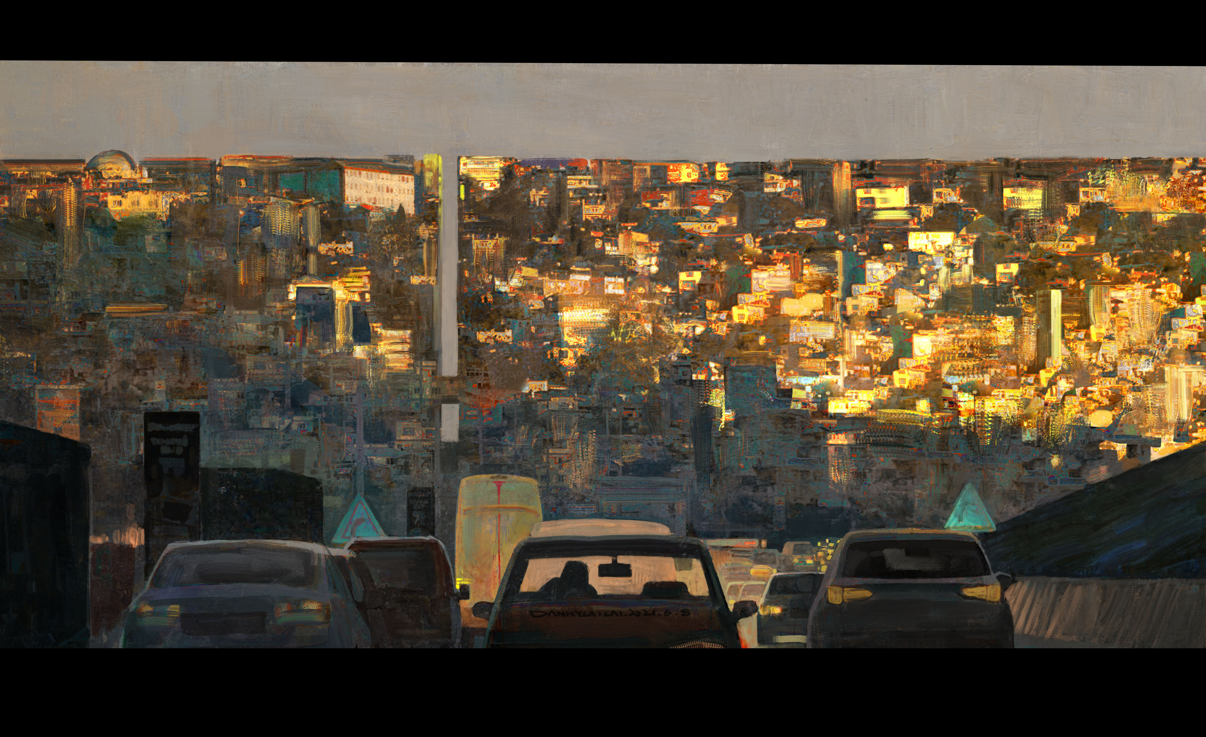 国人画师「dannylailai」插画作品欣赏