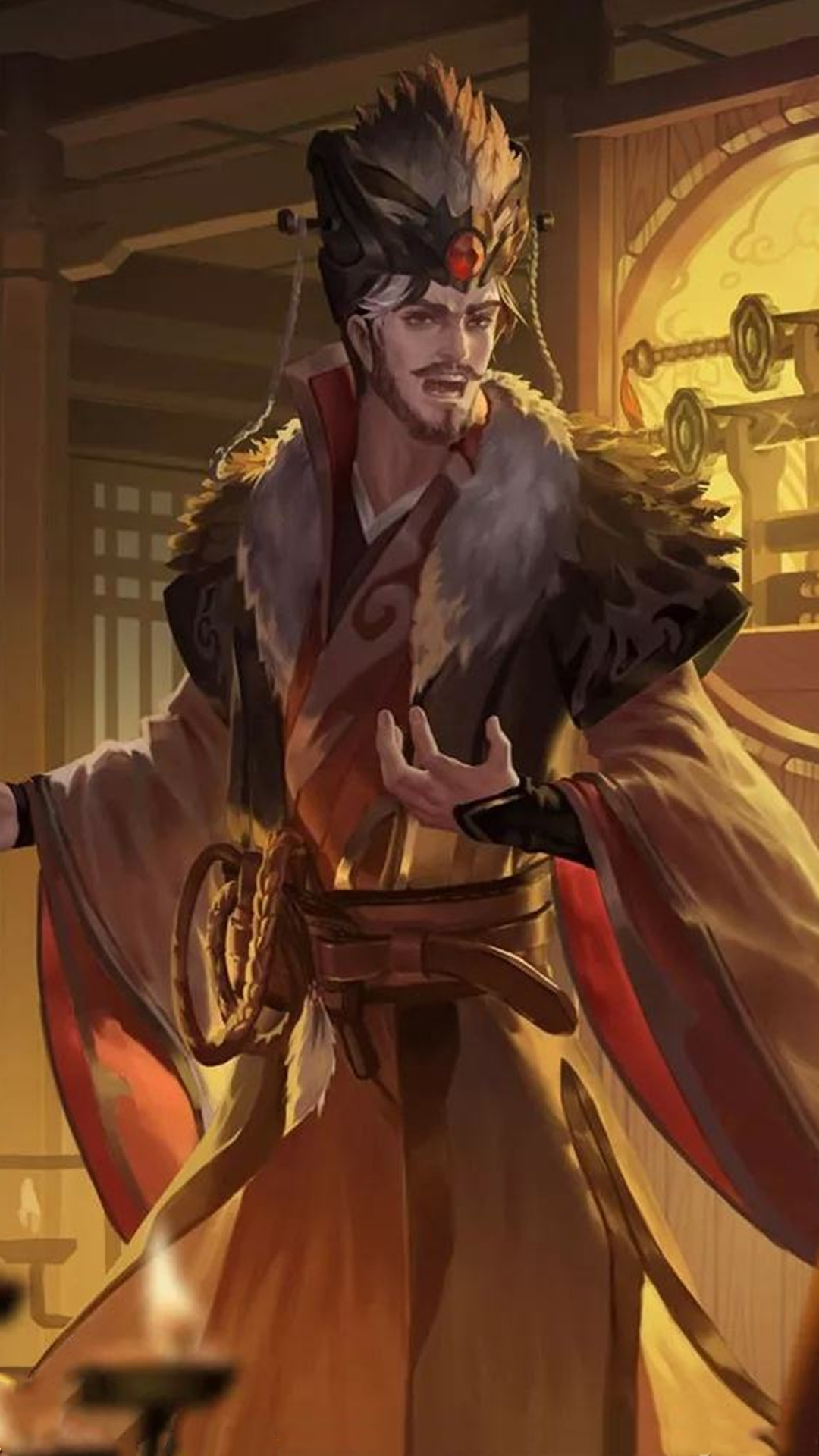 三国比较有名的文官 可做手机壁纸