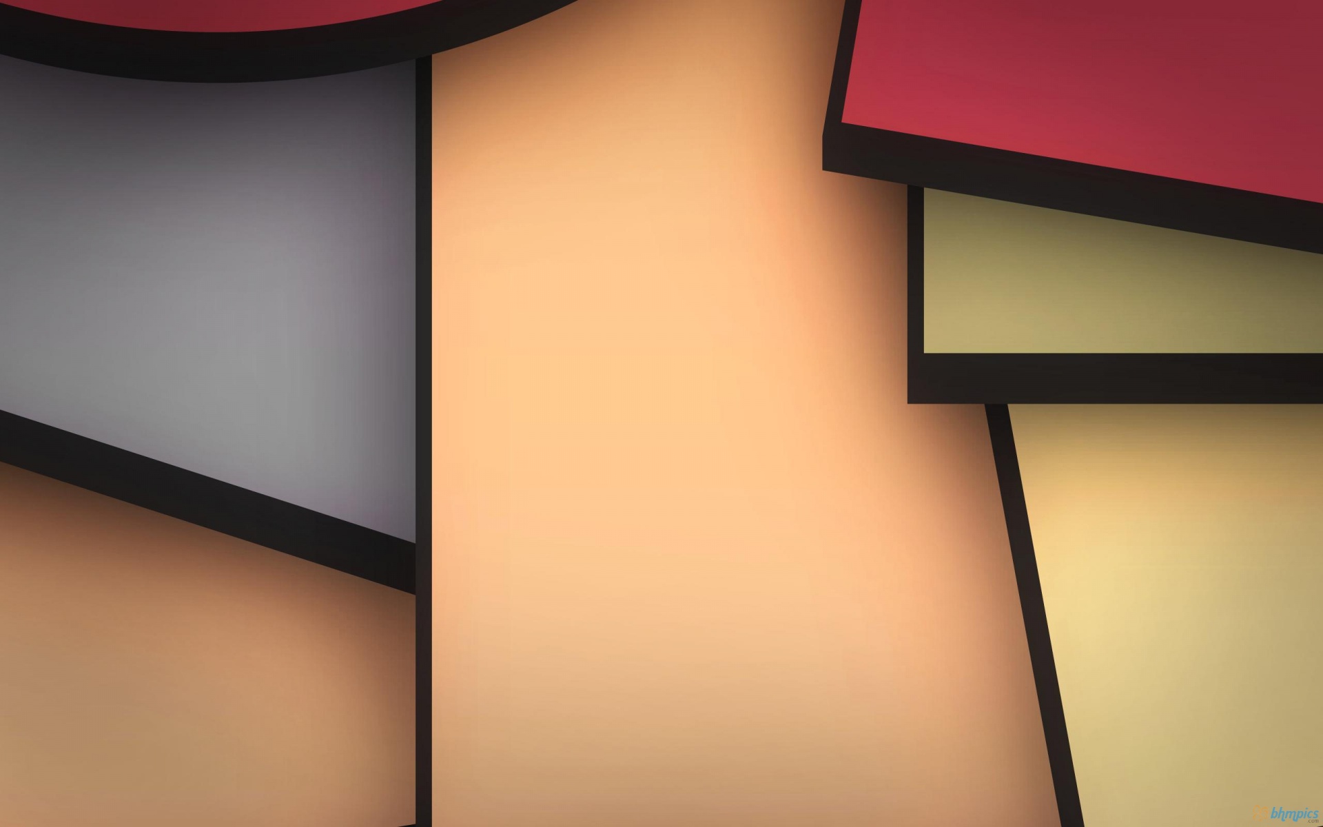 超高清抽象派壁纸,喜欢极简风格的抱走吧