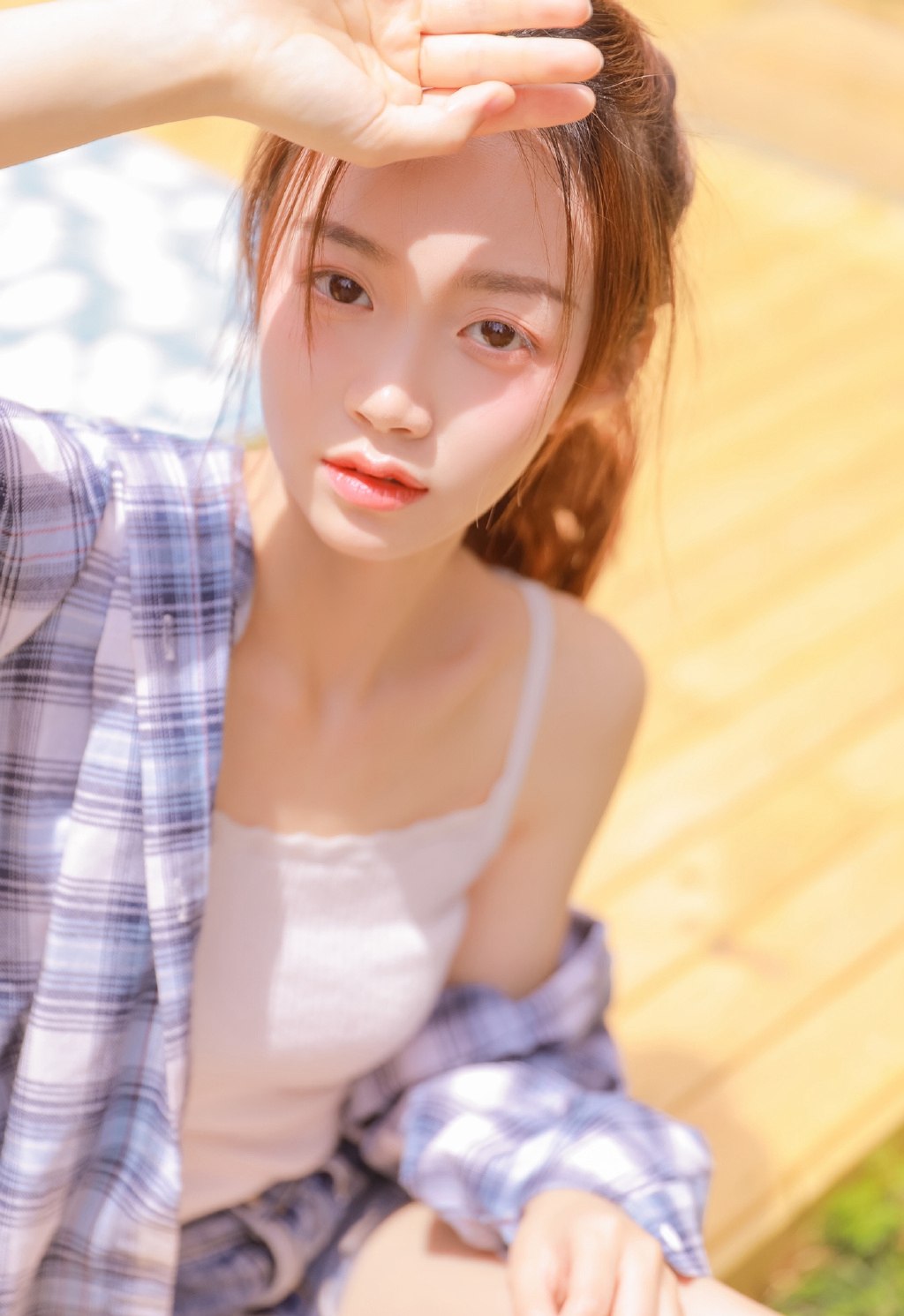 清纯性感美女夏日清凉写真图片