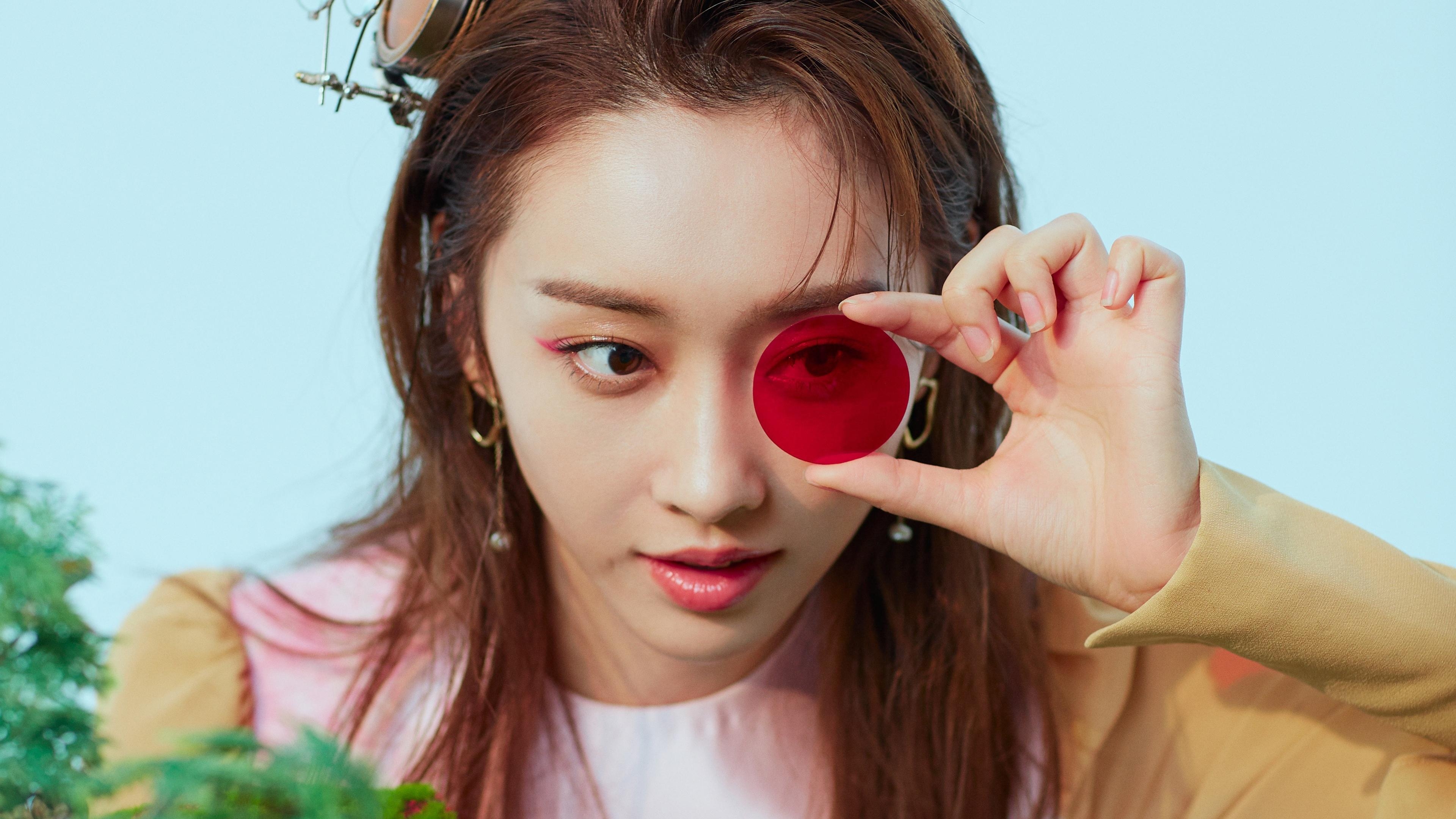 清新,甜美,宣璐在迪士尼的俏皮可爱写真照片