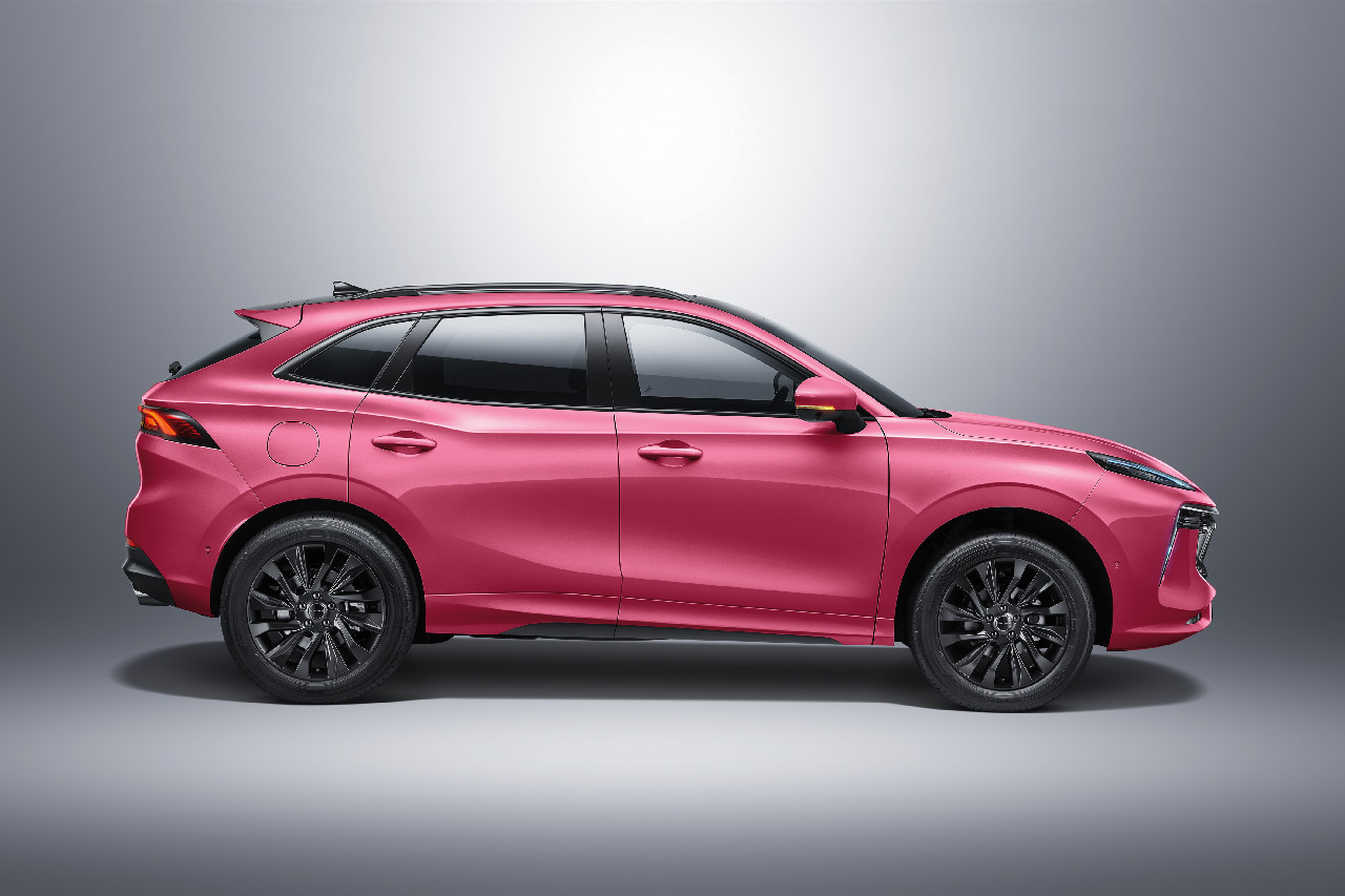 2021款风行t5 evo紫荆粉