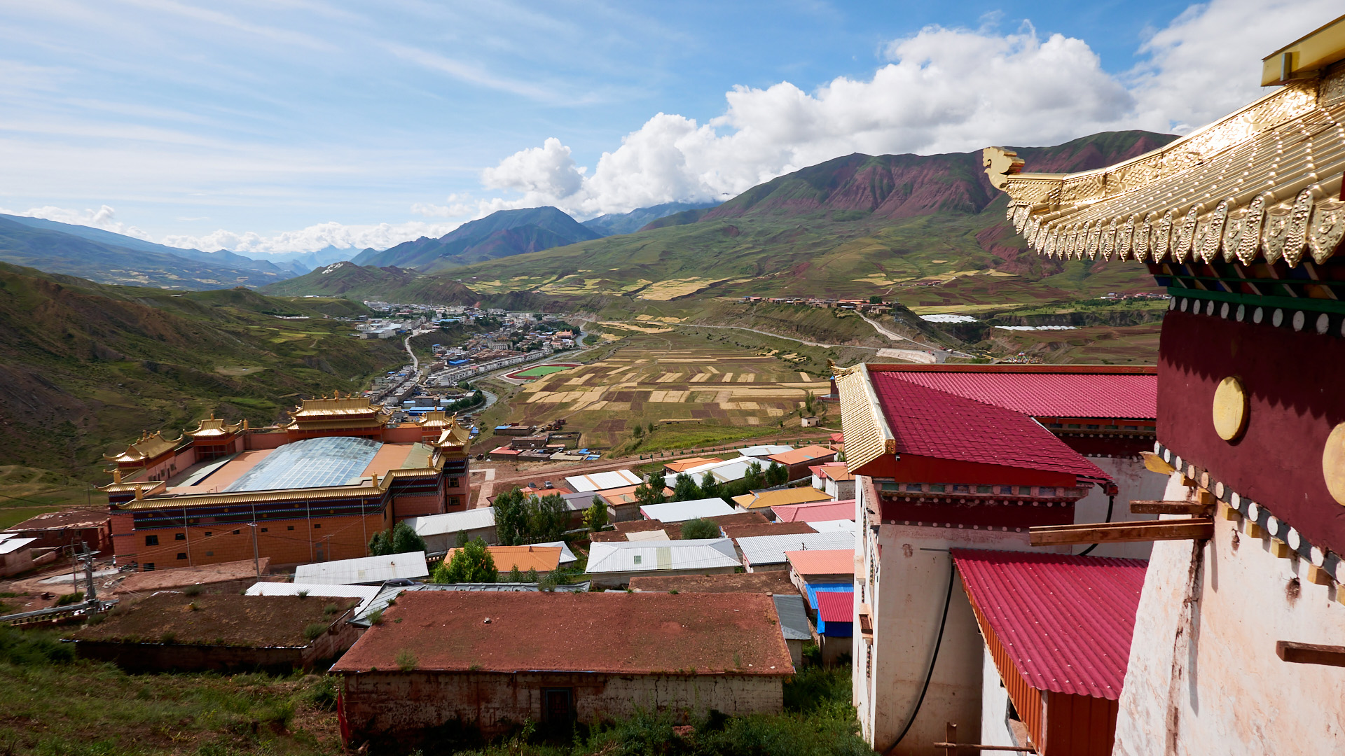 扁担舟旅行摄影《琼布丁青寺的日记》