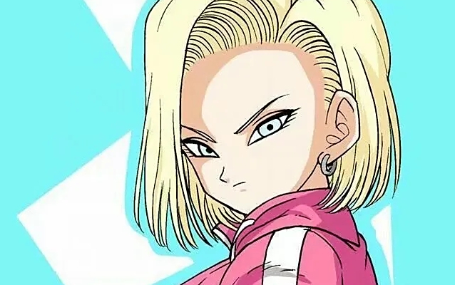 七龙珠壁纸:女神18号,克林的老婆