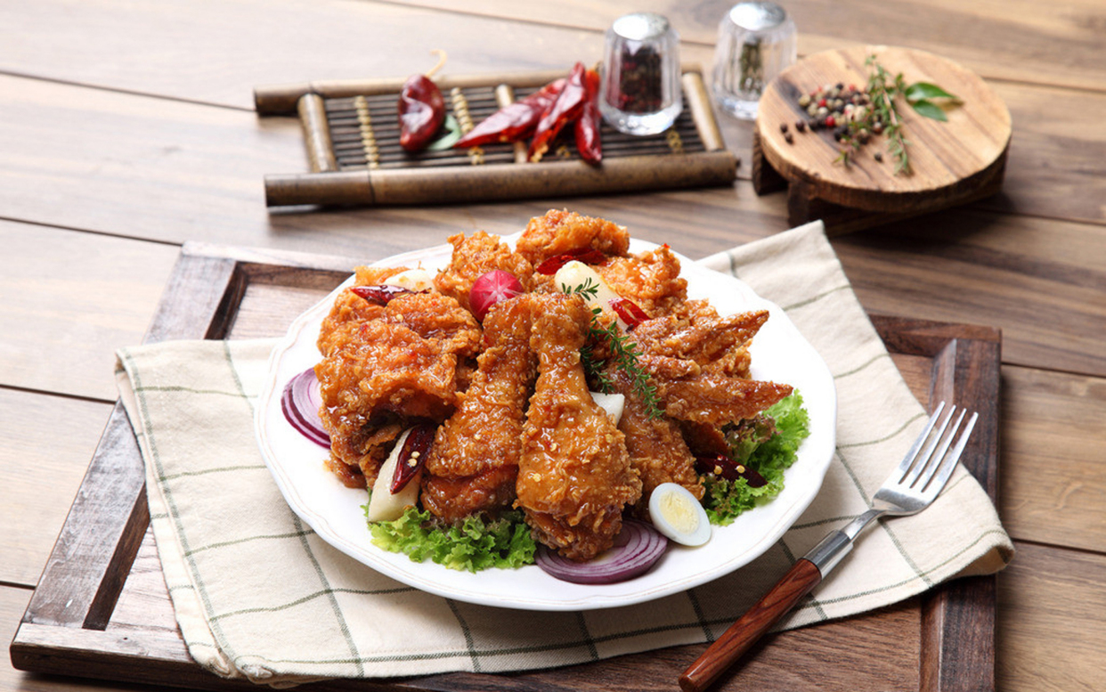 经典美食(86):炸鸡腿鸡翅鸡块