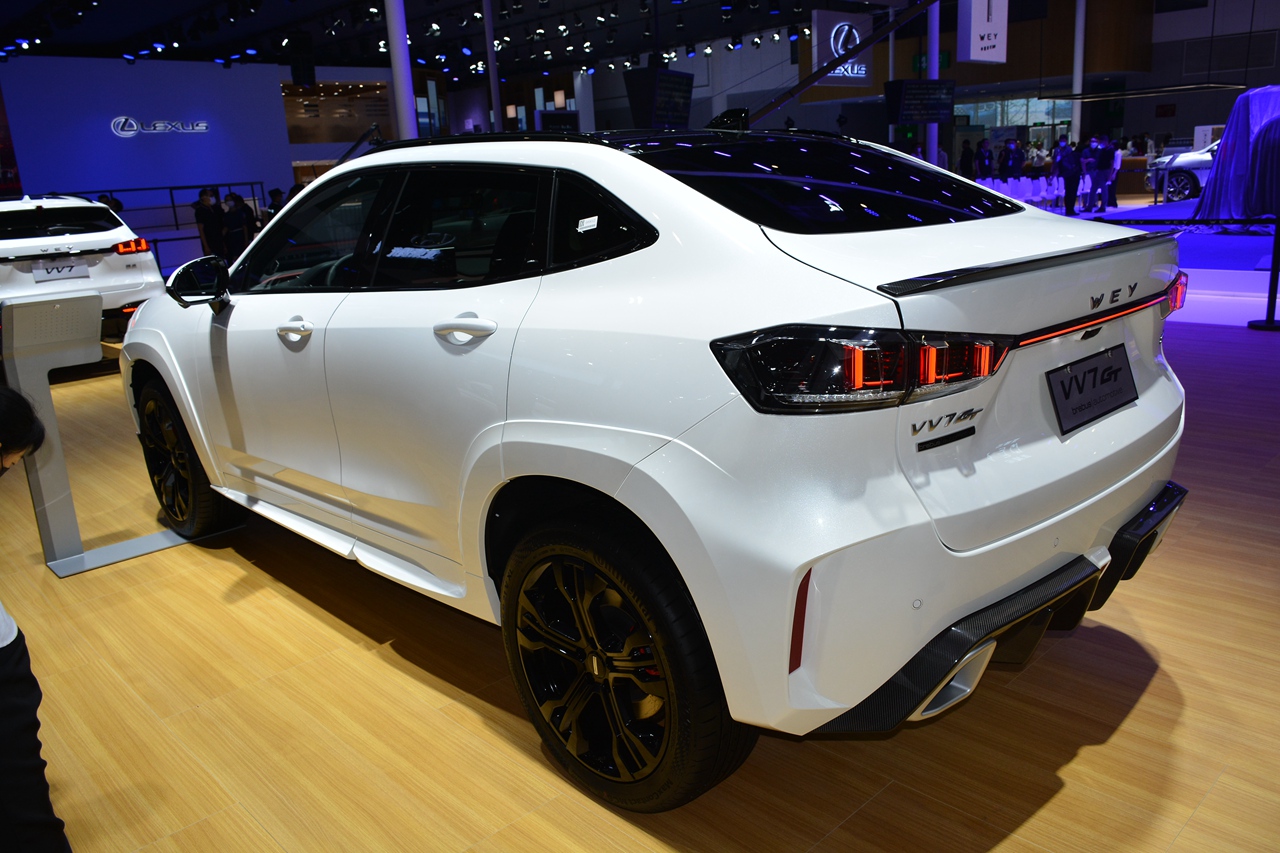 2020成都车展实拍:wey vv7 gt