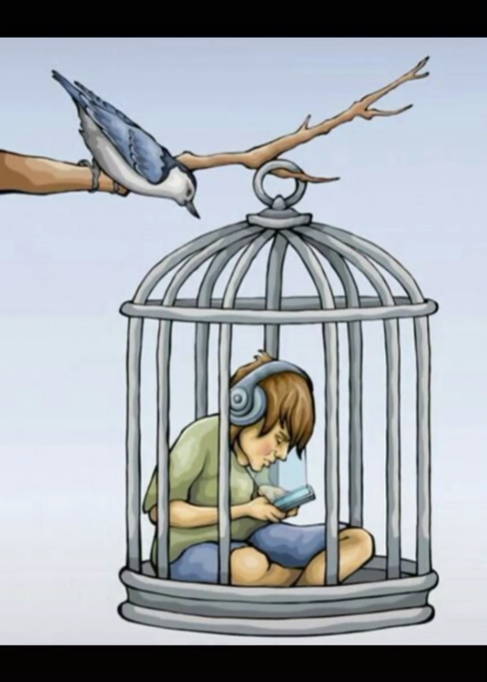 一组讽刺现实的漫画看完令无数人深思特别是第6张,值得反思