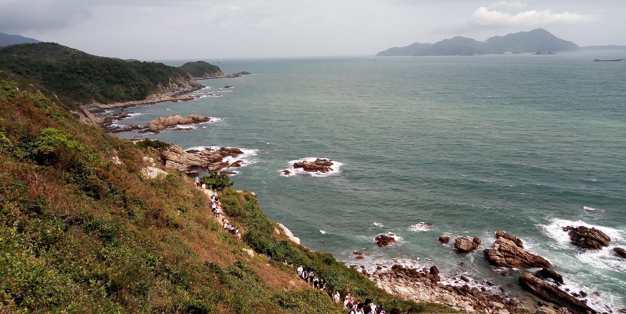 深圳东西冲穿越实拍,美丽的海景和惊险的历程一路伴随