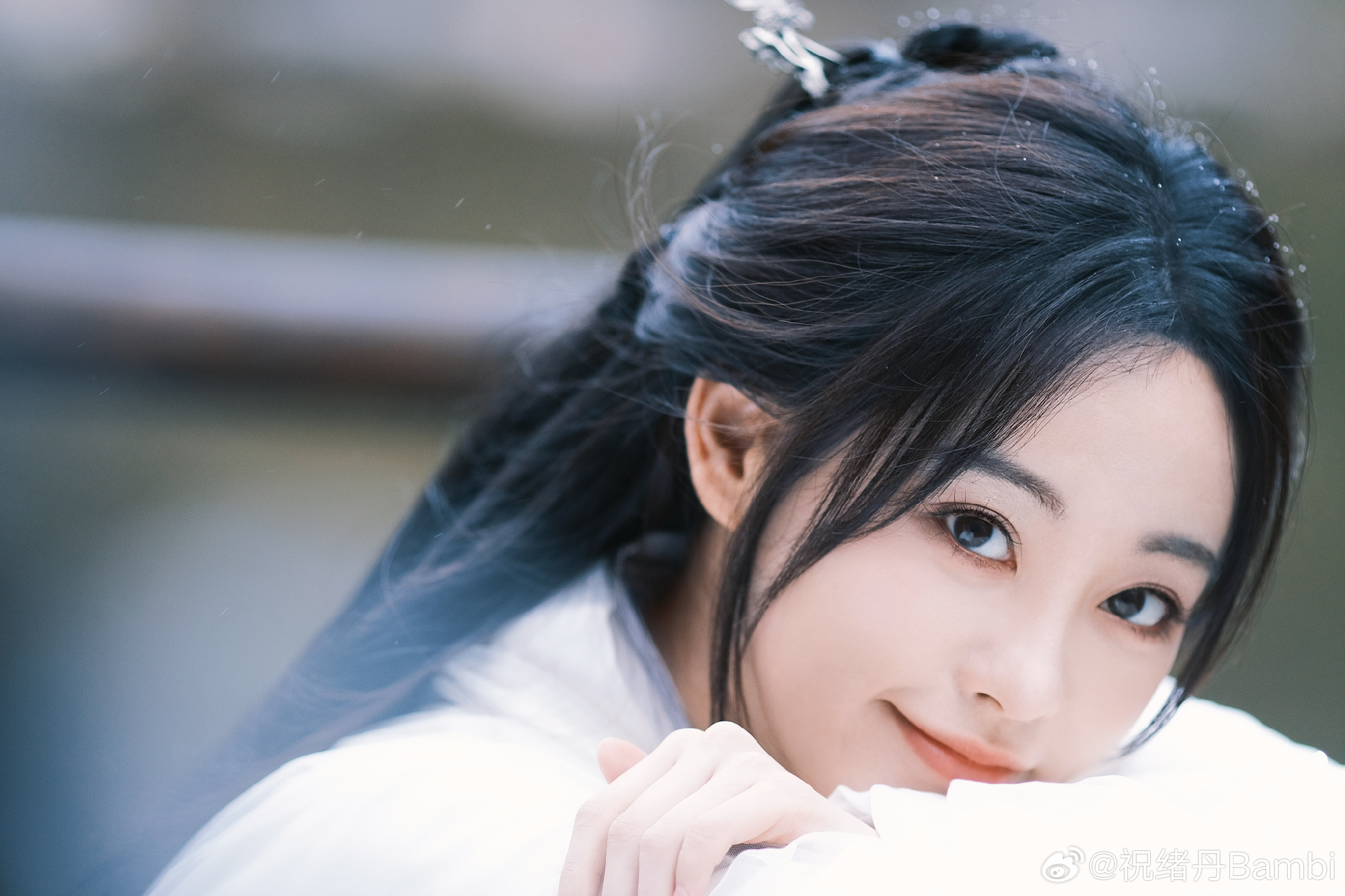 祝绪丹古装造型曝光,美丽如仙女气质清冷