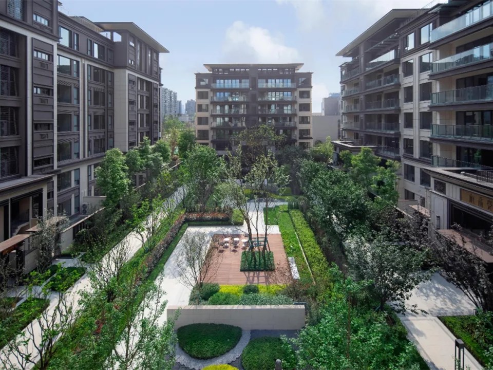 成都新希望·锦官府住宅景观实景图
